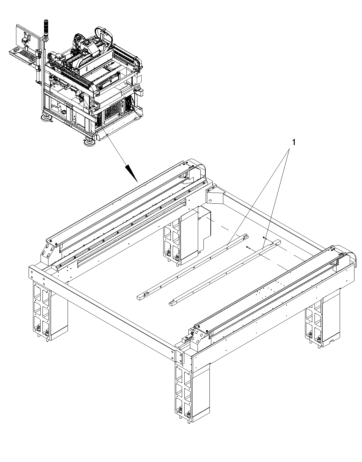 Y SCALE ASSEMBLY