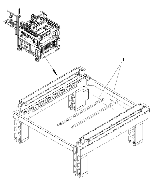 Y SCALE ASSEMBLY