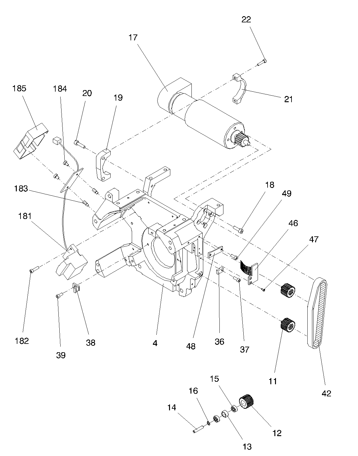 1401GUIDE GEAR WHEEL, DLM1