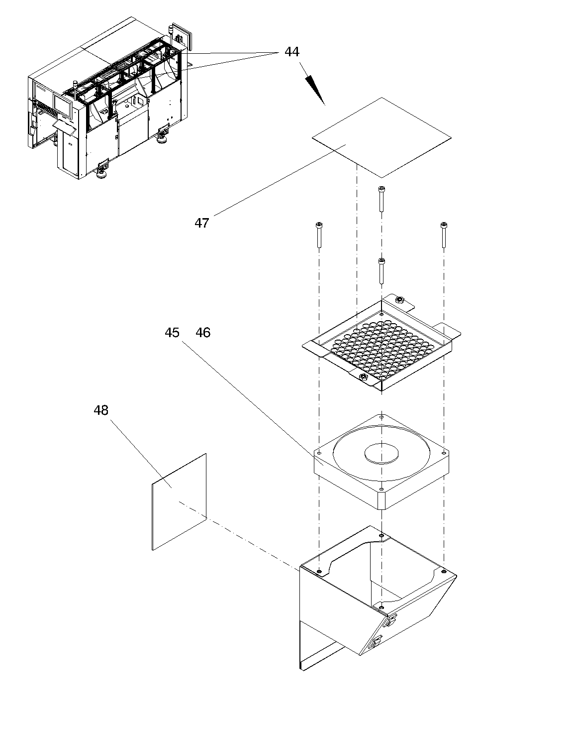 Y-AXIS EXHAUST FAN D1, D2