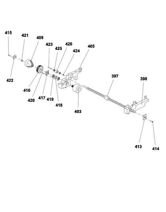 ADJUSTING SPINDLE