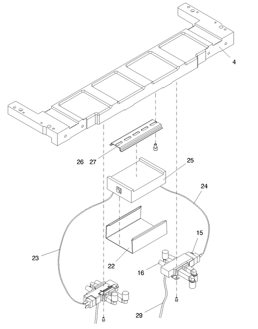 CONTROL UNIT TAPE CUTTER HF