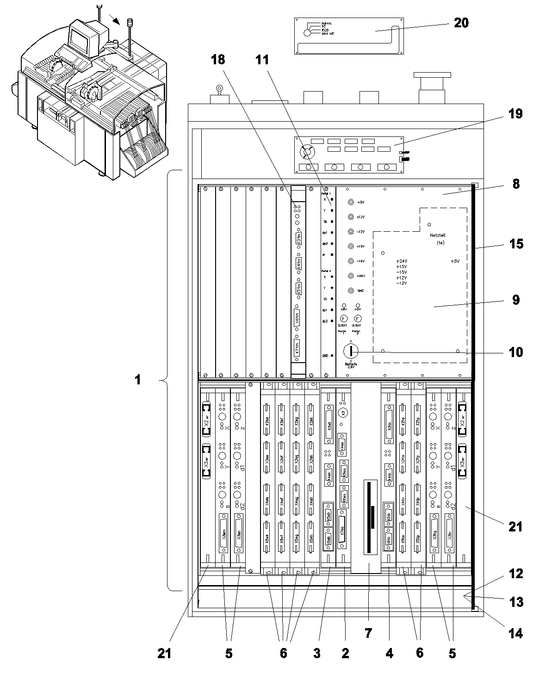 CONTROL UNIT RACK