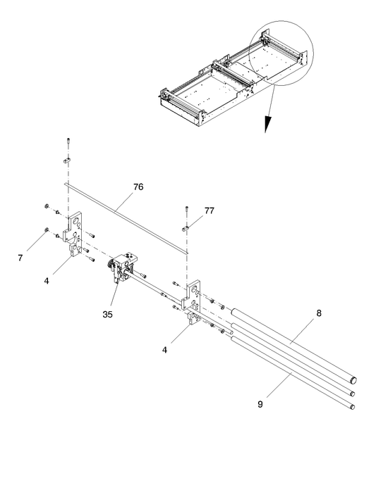 ADJUSTING UNIT 2 WIDTH ADJUSTMENT SM